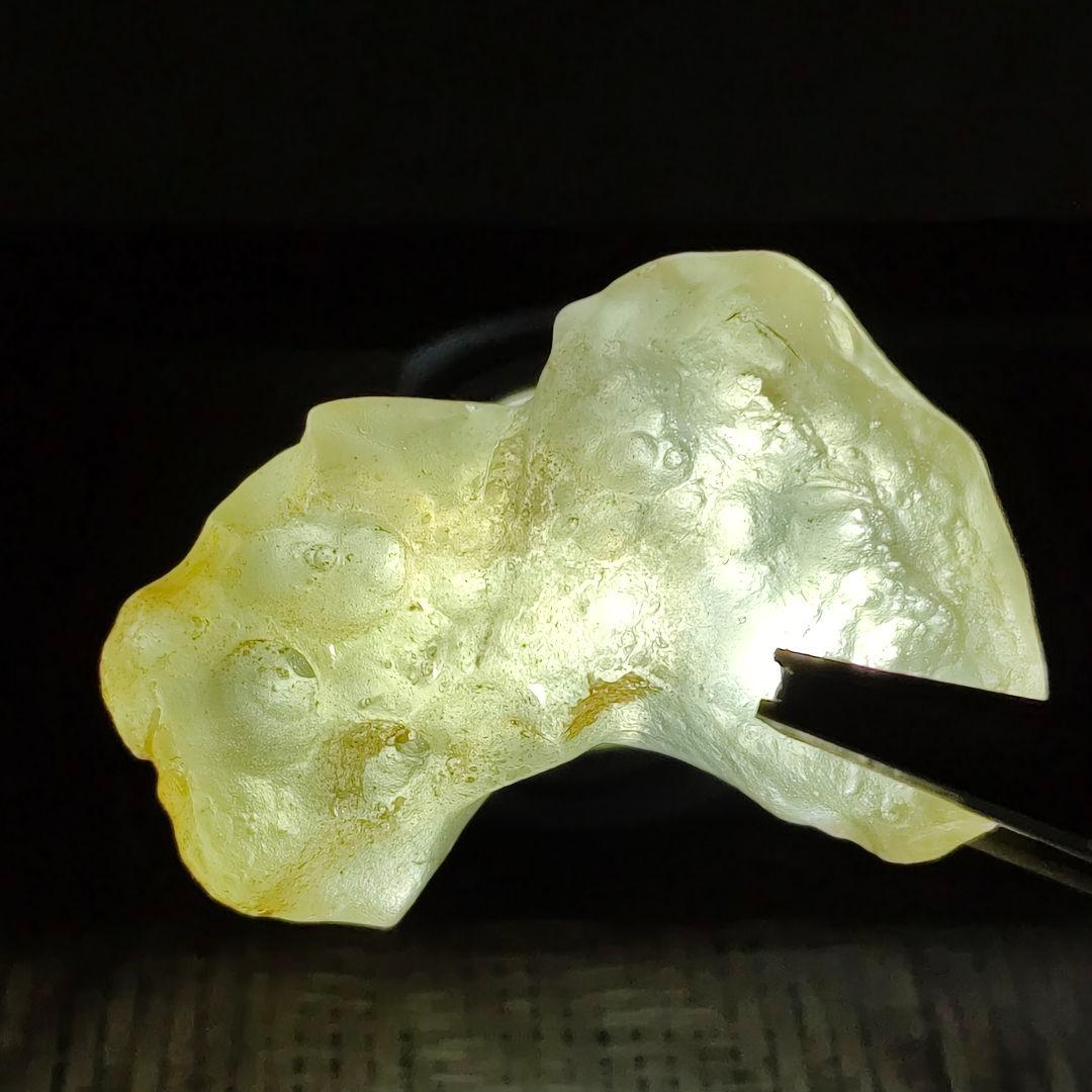 リビアングラス 25g 高品質 テクタイト NO.390