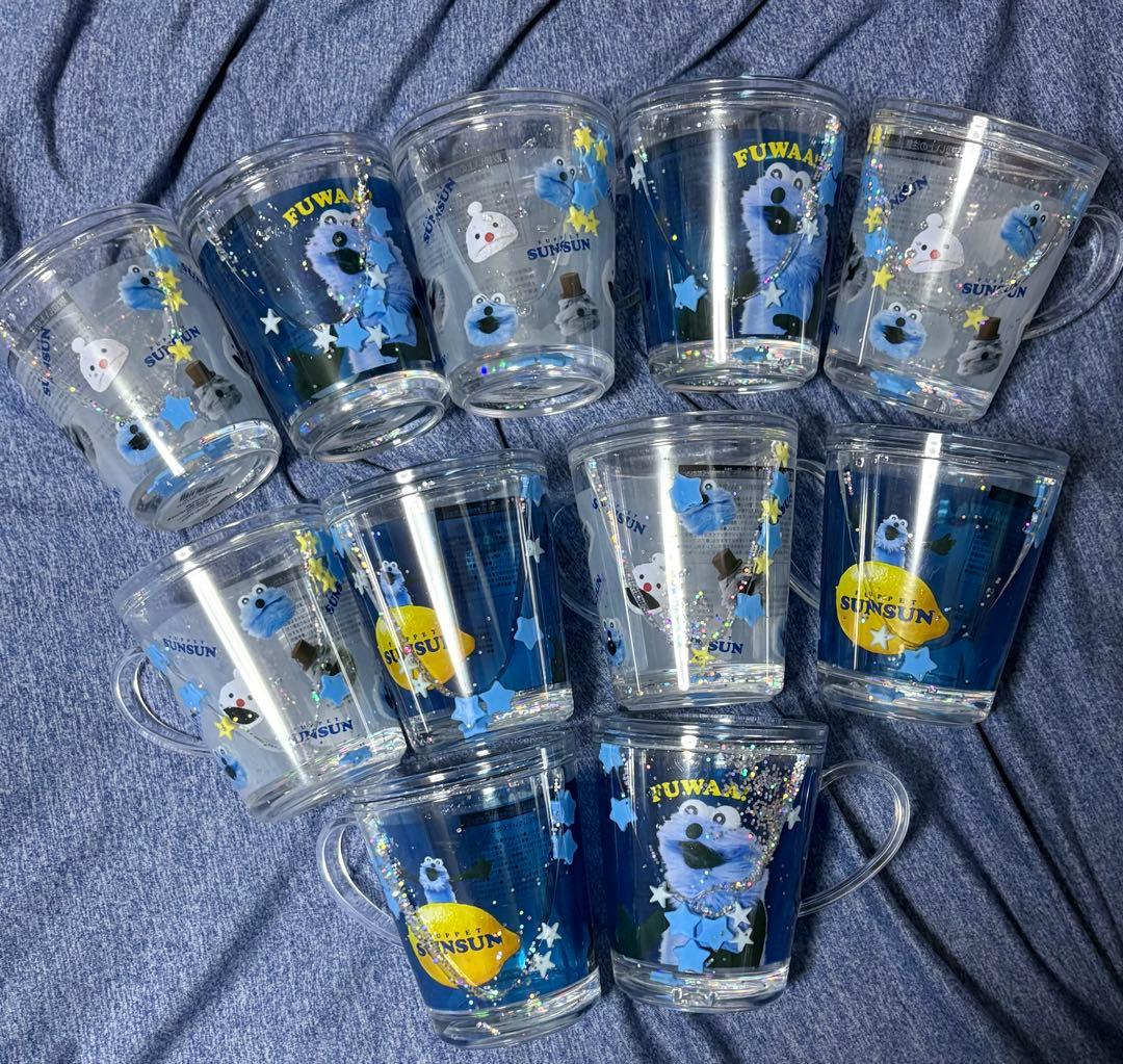 パペットスンスン ウォーターカップ　シンプル×6チラシ×5