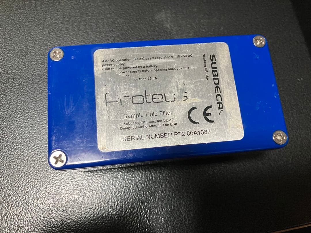 Proteus SUBDECAY アナログサンプルホールドフィルター