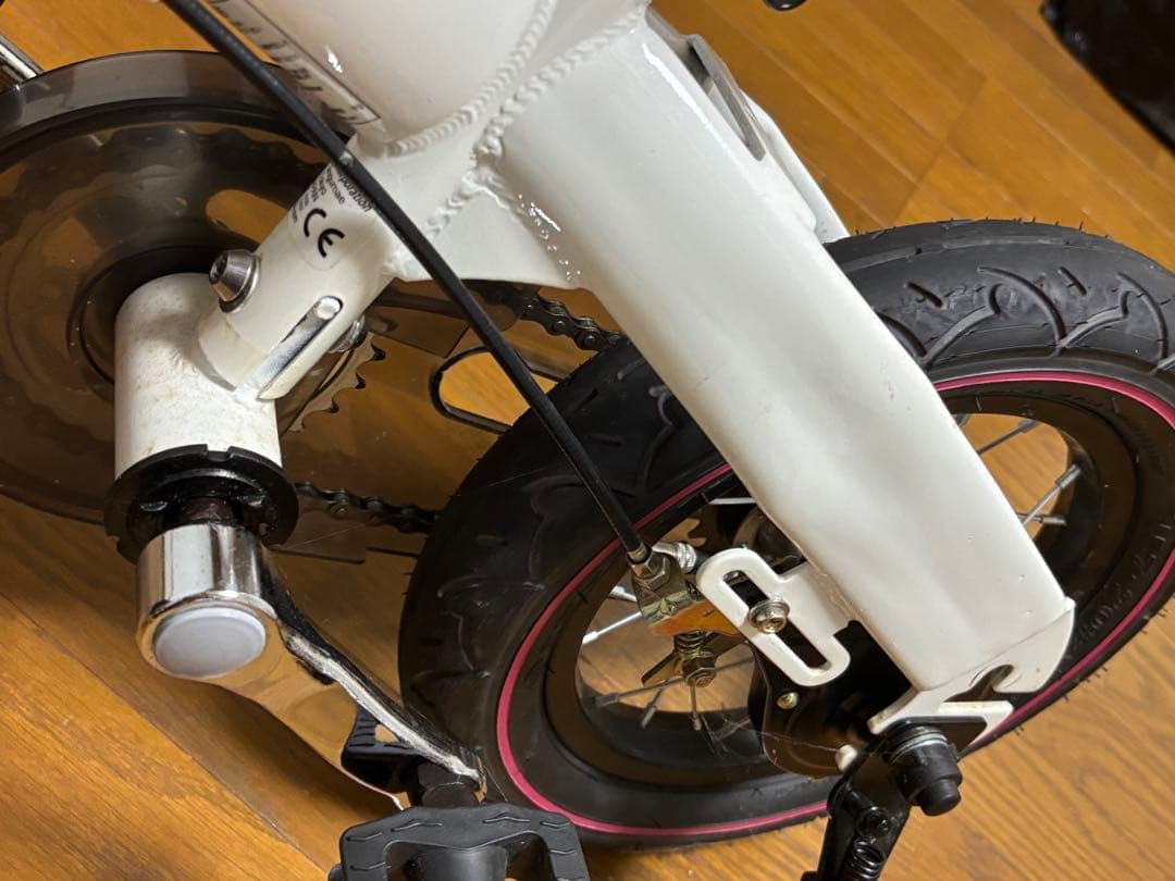 いちごん　直接引取のみ　へんしんバイク 限定カラー　ピンクホワイト