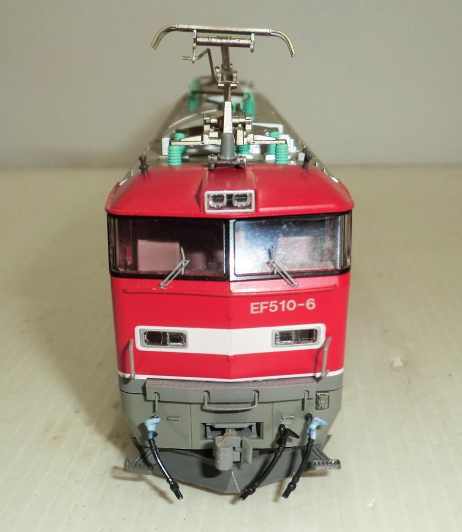 ＫＡＴＯ HOゲージ EF510形 破損あり オプションパーツ付き