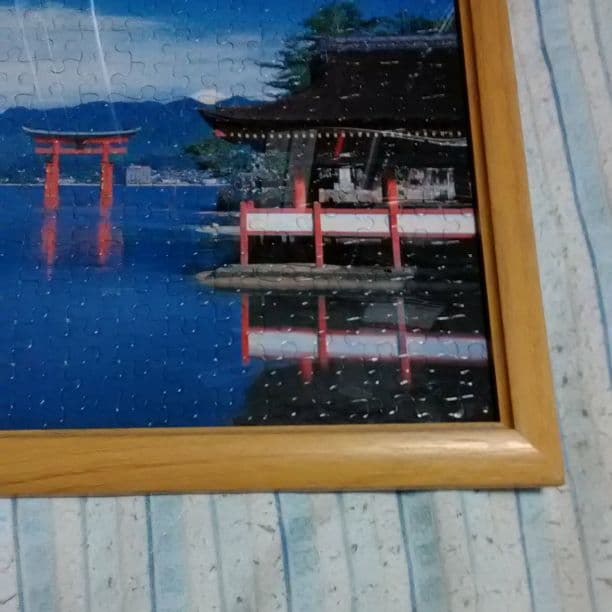 広島厳島神社完成品パズル