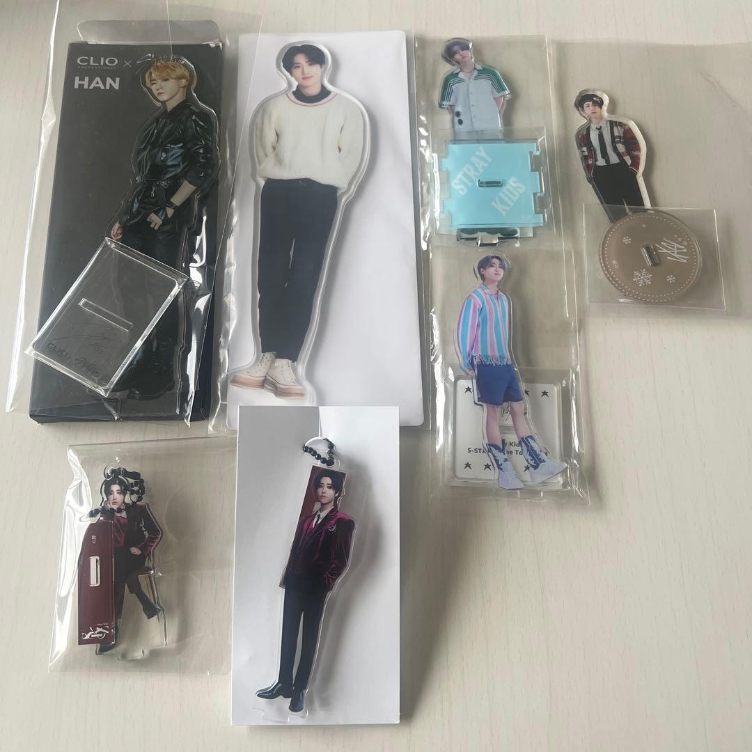 Stray Kids ハン ハンジソン アクリルスタンド 18コセット