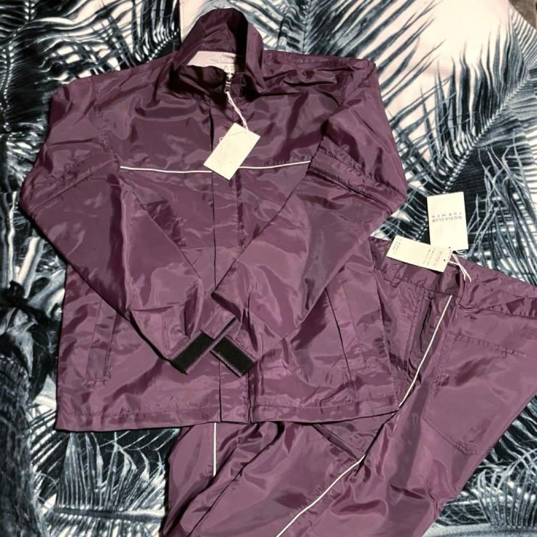 Y2K 00s NICOLE CLUB FOR MEN ナイロンセットアップ