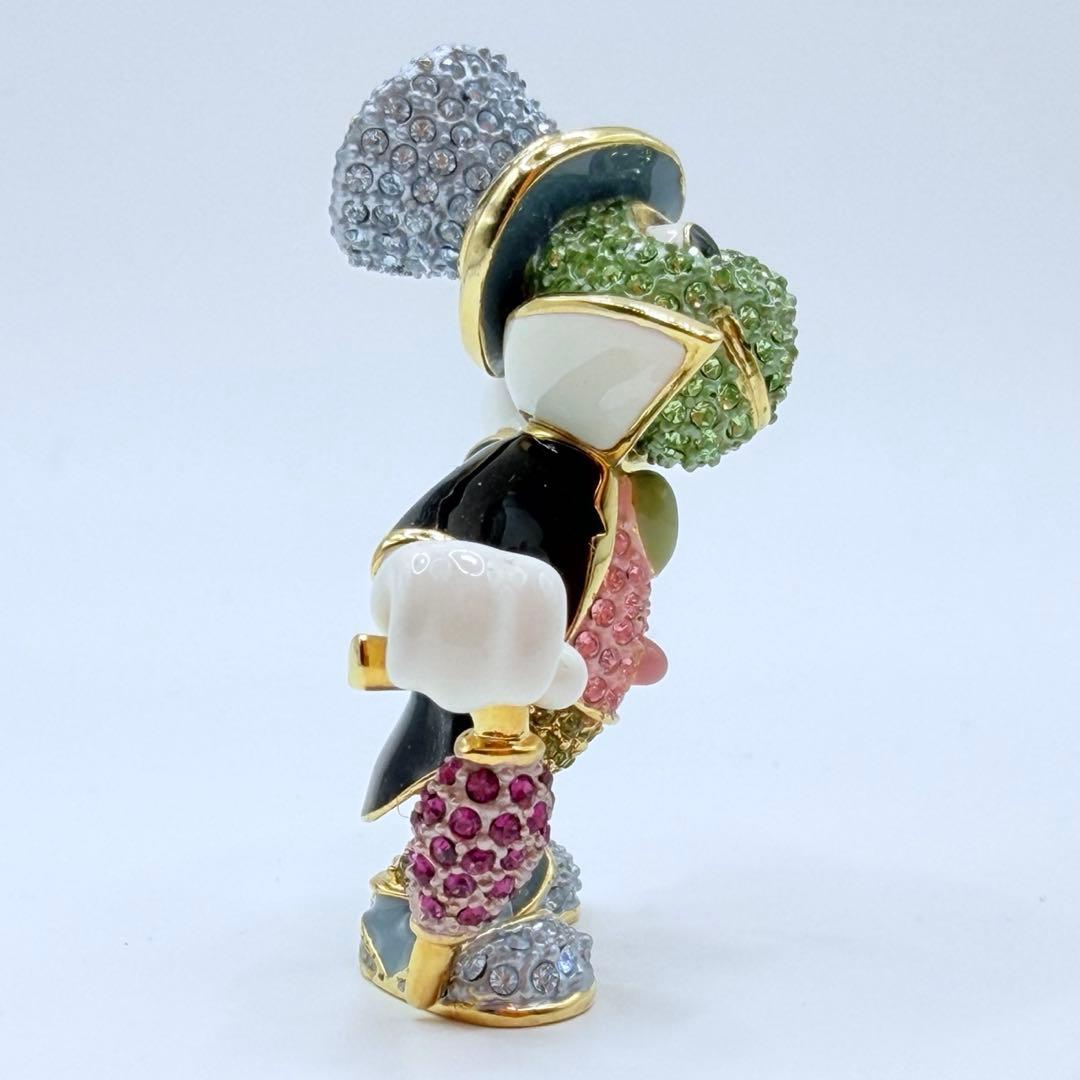 希少☆ディズニー アリバスブラザーズ スワロフスキー ジミニー クリケット 置物