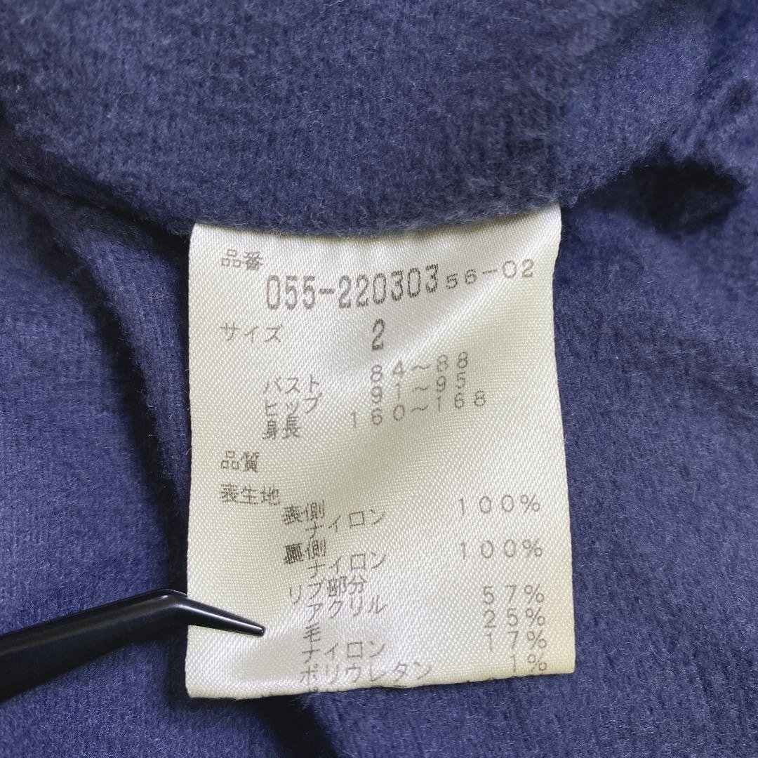 パーリーゲイツ ゴルフ ジャケット ディアプレックス 蓄熱裏地 紺 L相当