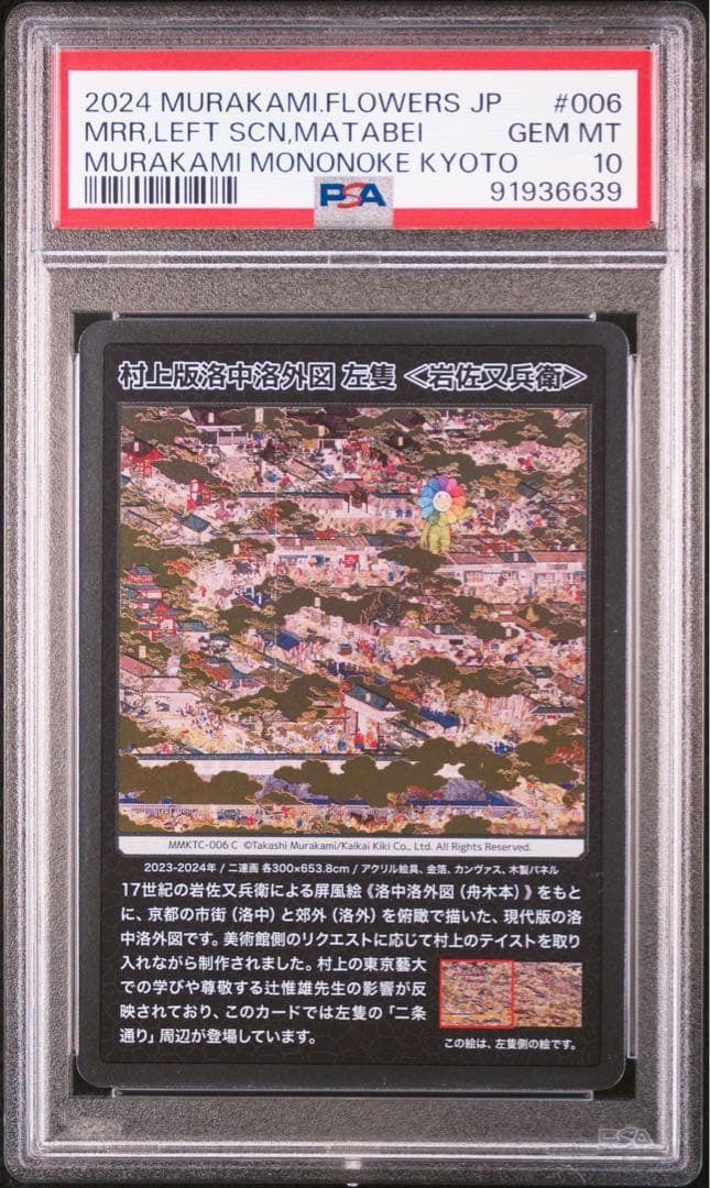 PSA10 村上版洛中洛外図　左隻〈岩佐又兵衛〉