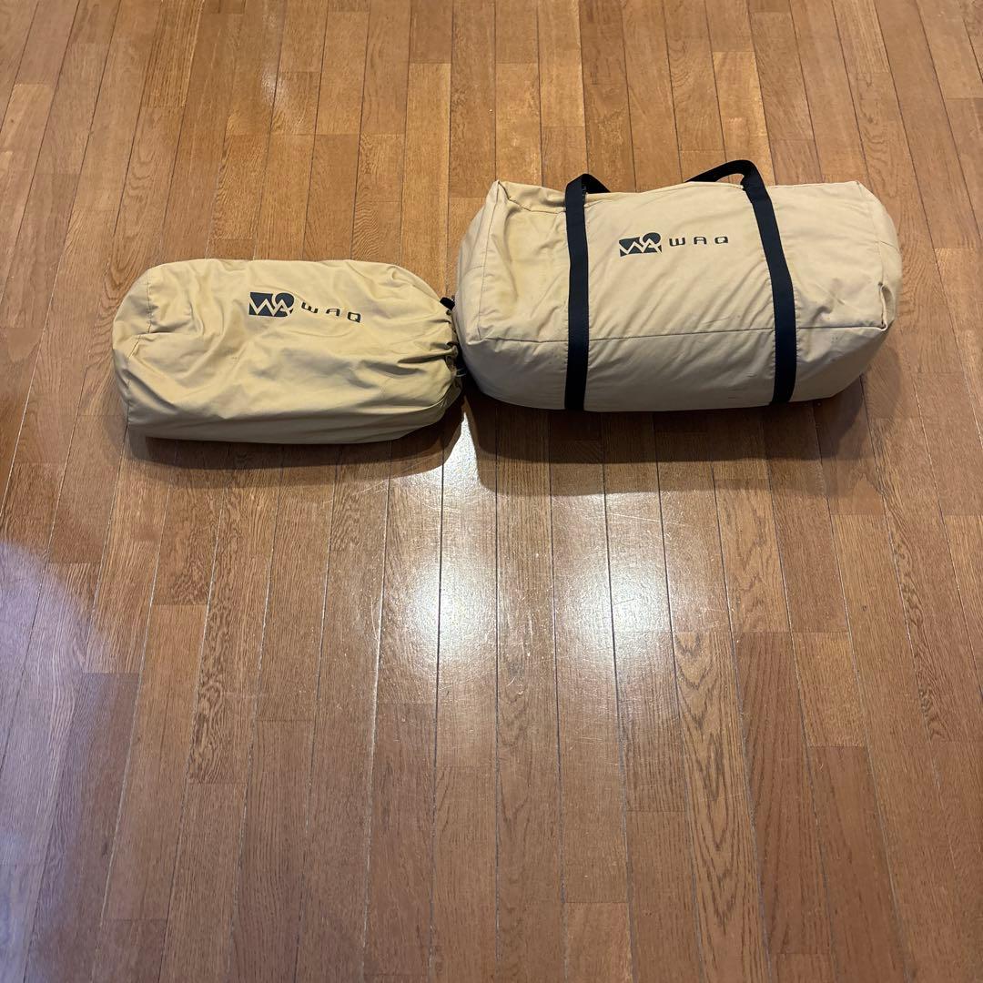 Alpha T/CWAQキャンプテント ソロ　フロントウォール　非売品