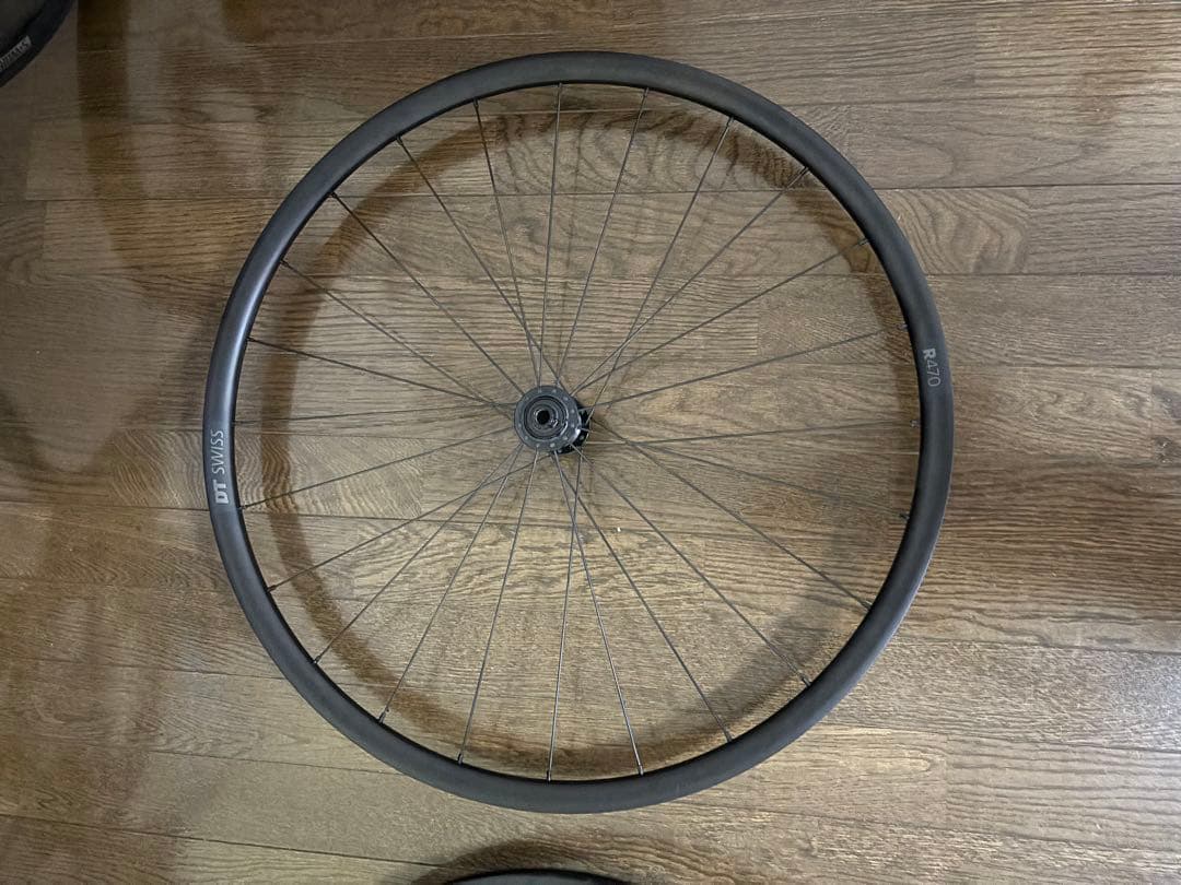 パーツ DT Swiss R470 front and rear Shimano 12s