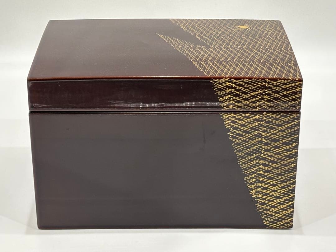 茶道具 茶箱 松葉蒔絵 茶箱セット 木箱