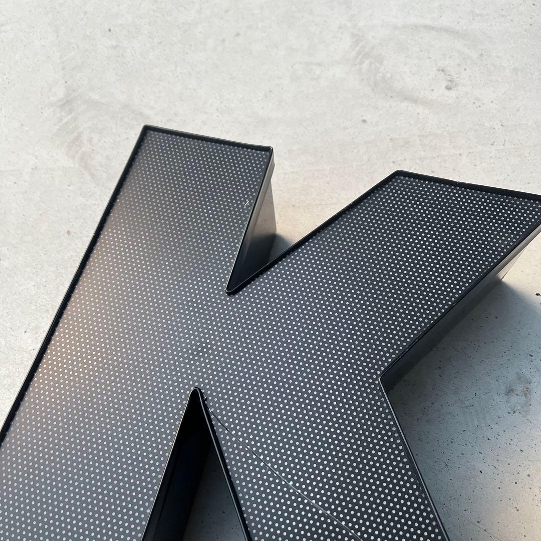 K 看板 アルファベット レターサイン 文字 アメリカ ビンテージ アンティーク