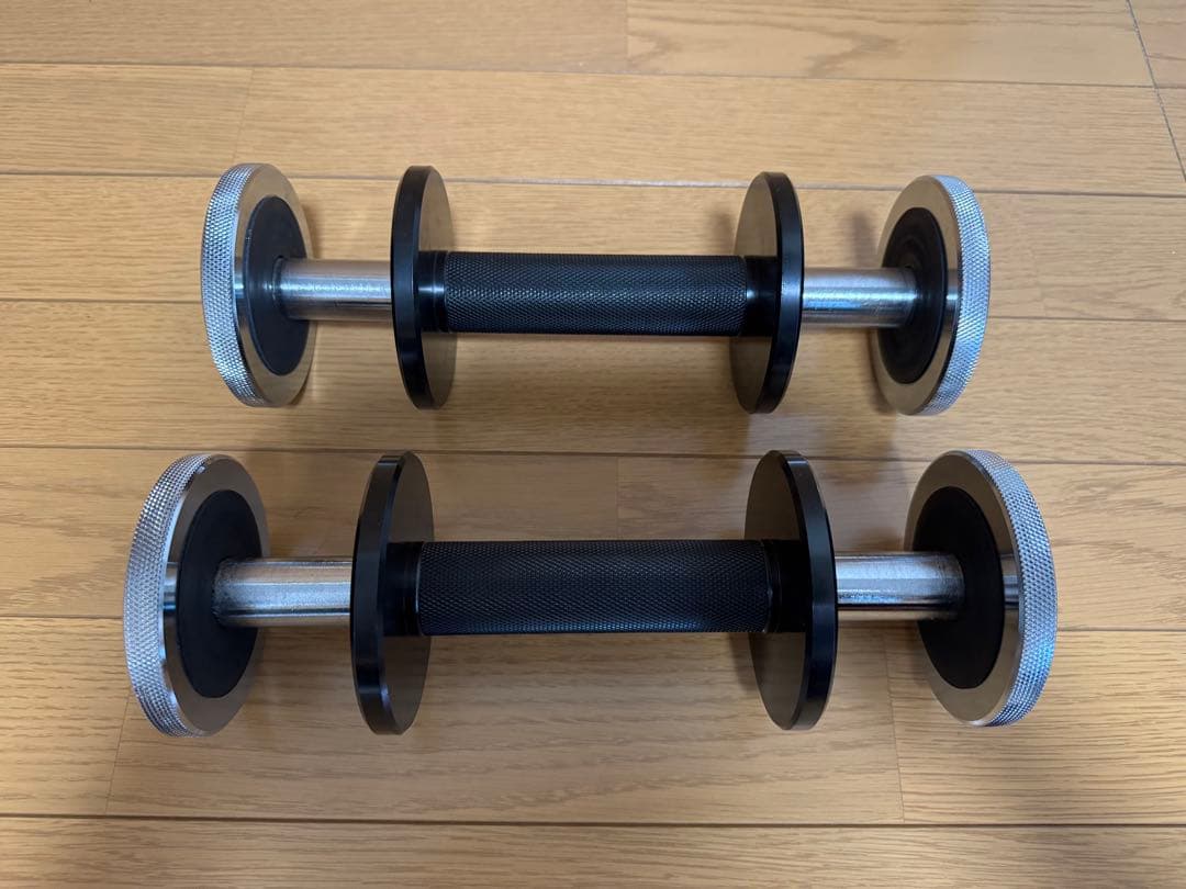 【値下げ】GFCダンベルハンドル×2 ミドルスクリュー×4
