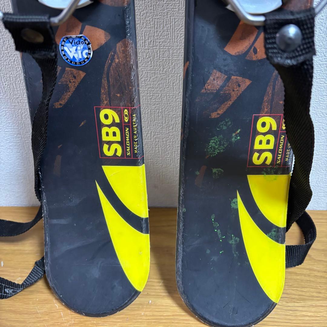 メンズ　ショートスキー　ファンスキーセット　Salomon 26-26.5cm