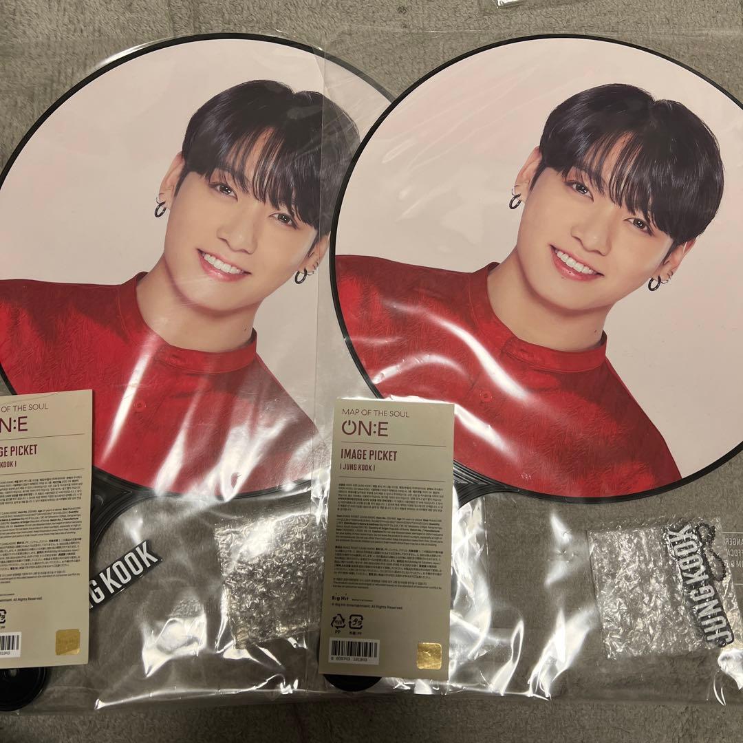 BTS ジョングク グク JUNGKOOK うちわ フラッグ コンプ セット