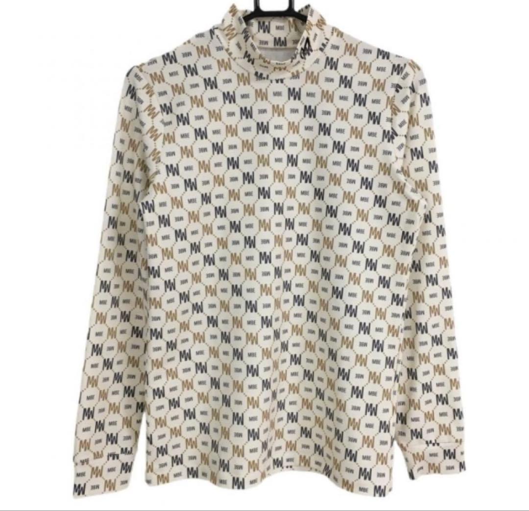 新品 パーリーゲイツ マスターバニー スムース裏起毛 カットソー(6)LL/白