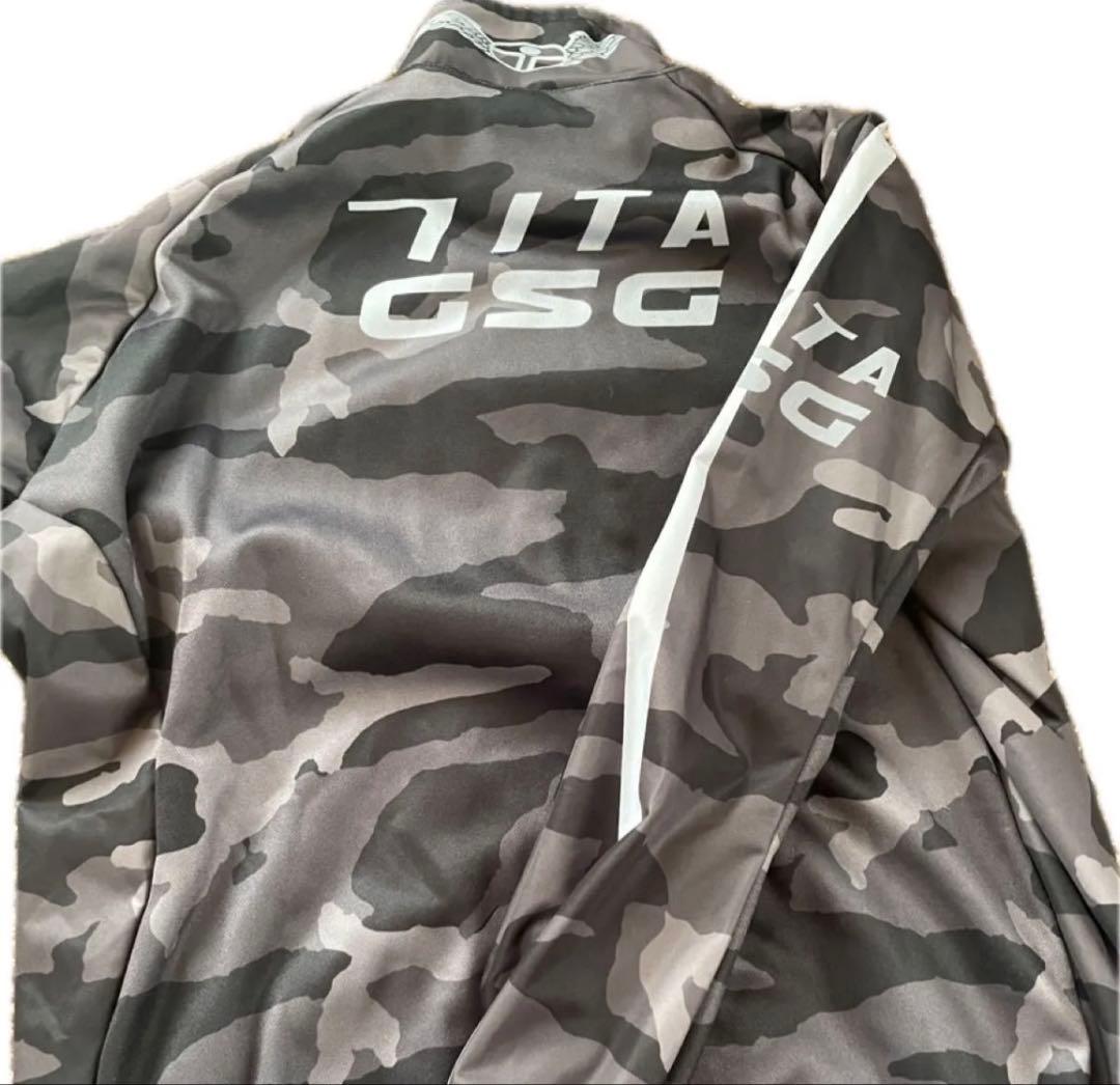 ★7ITA GSGサイクルジャージ★裏起毛ジャケット★Ｍ★美品