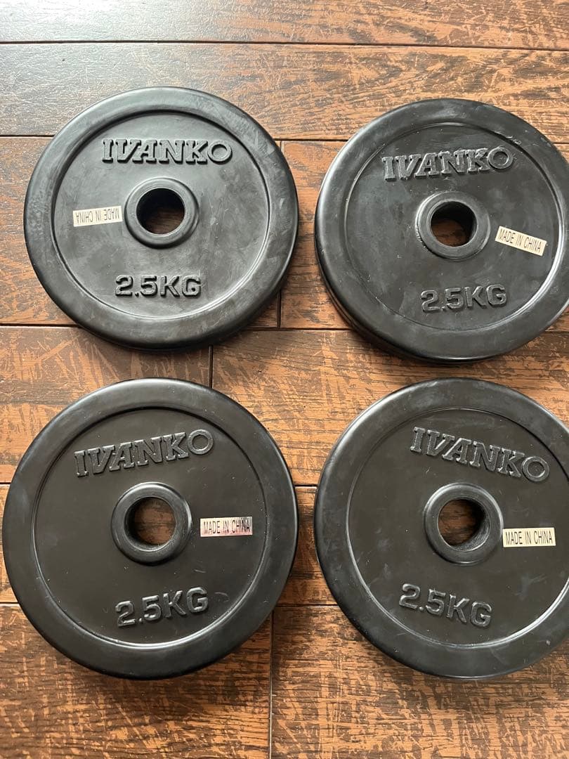 IVANKO (イバンコ）　ラバープレートダンベルセット