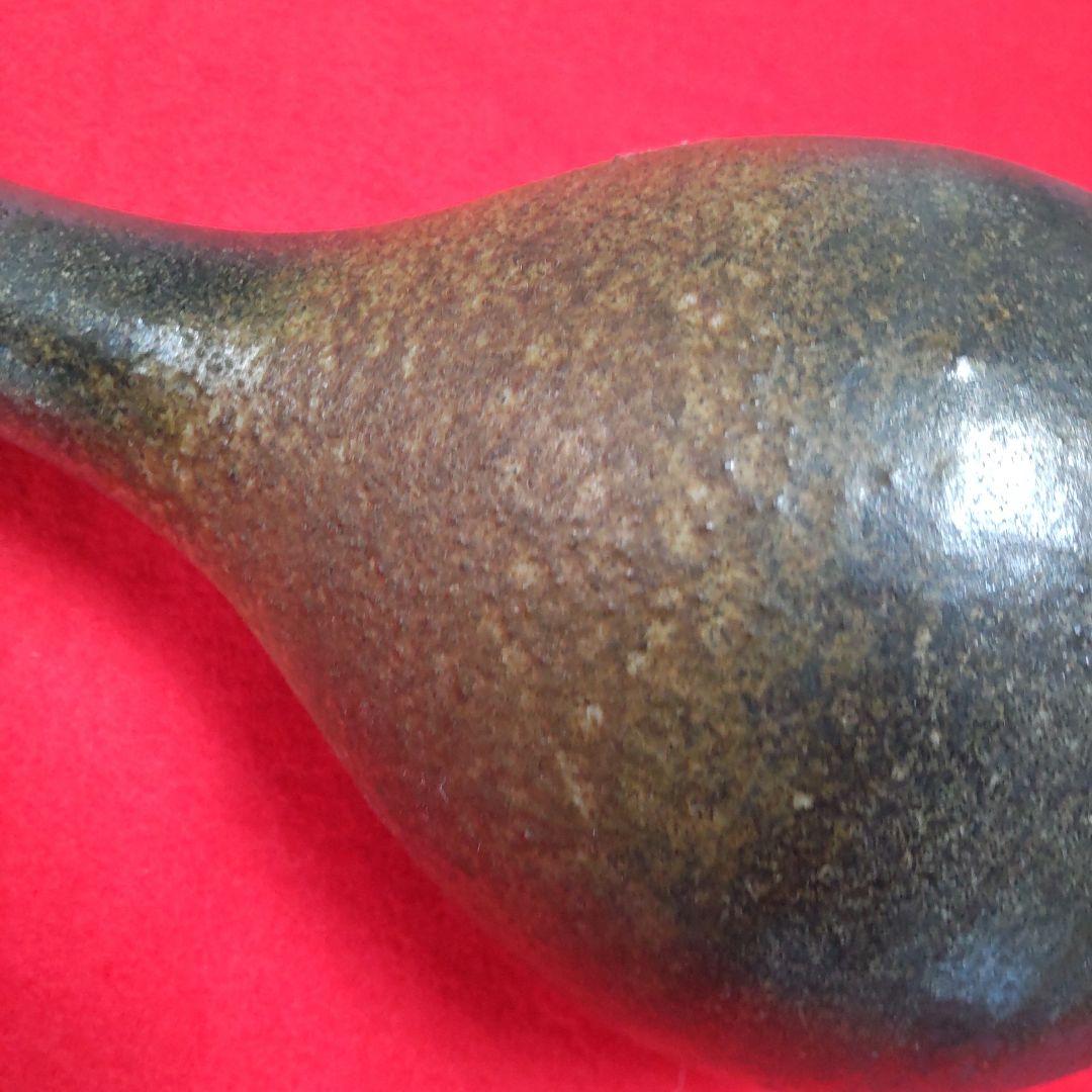 備前焼花入れ/山本宗秀-共箱