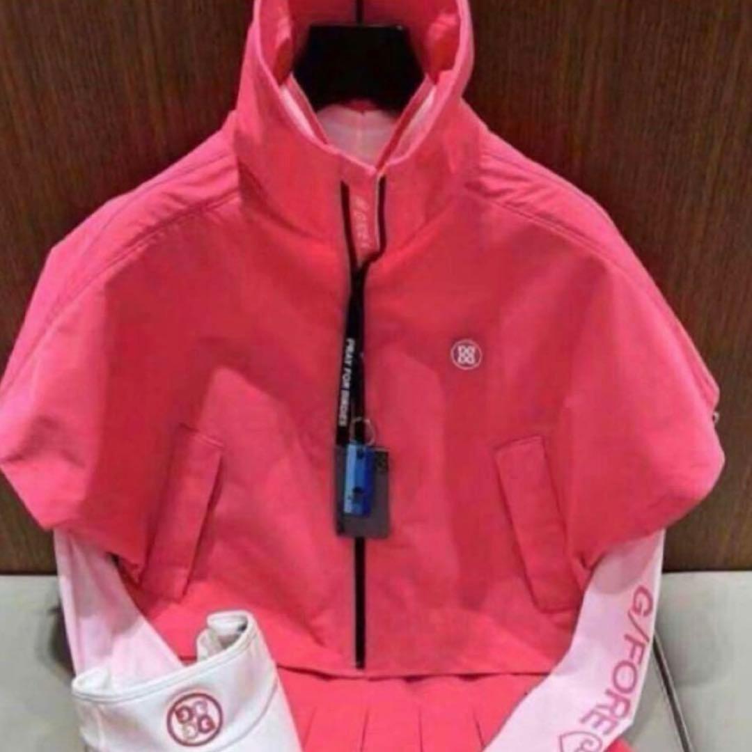 即発送　お値下げ歓迎！ジーフォア ゴルフ レディース トップス 半袖 ジャンバー