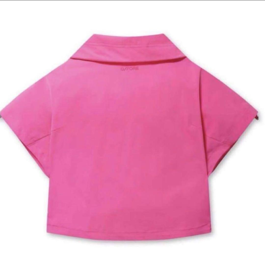 即発送　お値下げ歓迎！ジーフォア ゴルフ レディース トップス 半袖 ジャンバー