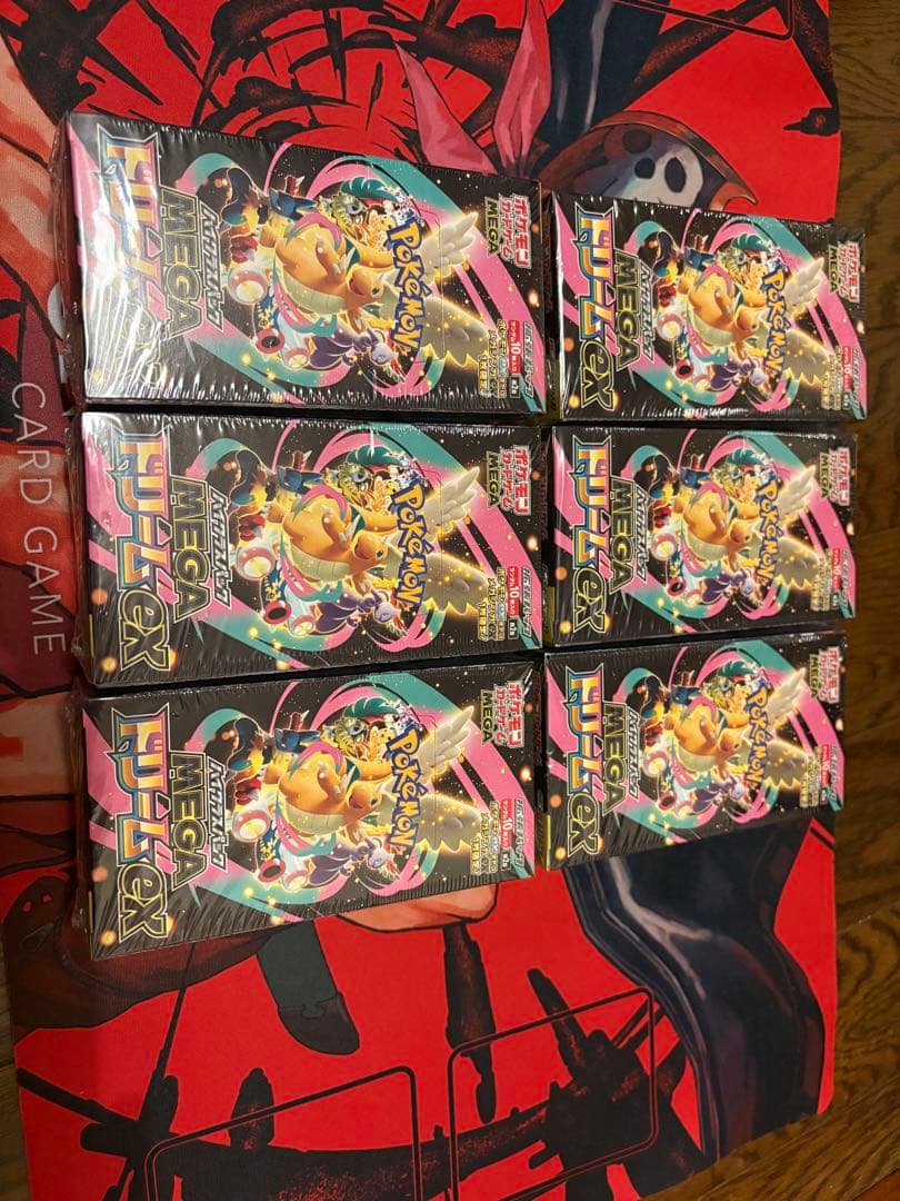 ポケモンカードゲーム メガドリームEX 6BOX シュリンク付
