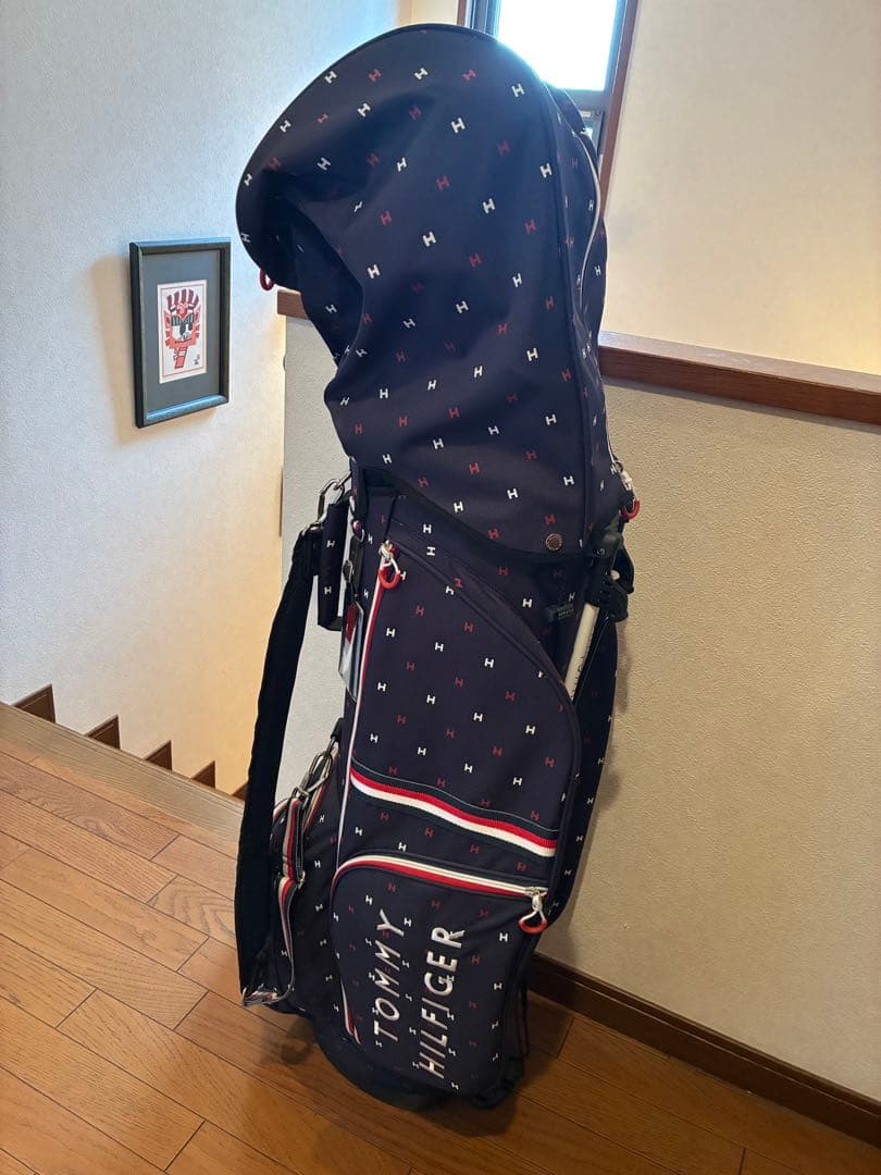   キャディバッグ ネイビー