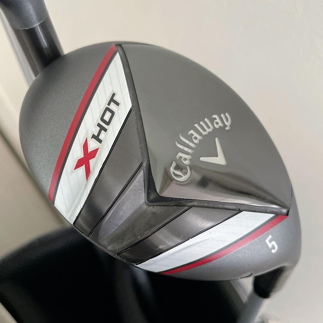 現行最新モデル　美品　メンズ　Callaway XHOT ゴルフクラブセット　S