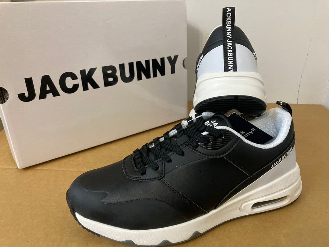 新品JackBunnyジャックバニー26.5cmメンズゴルフシューズスパイクレス