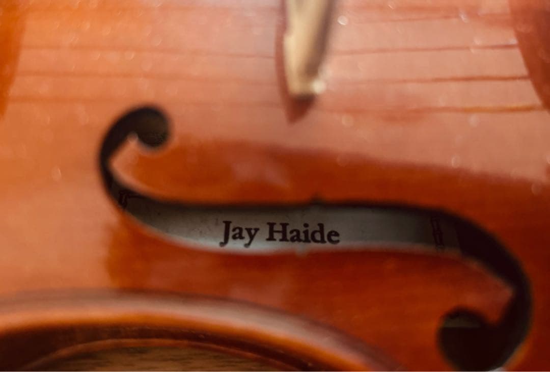 Jay Haideジェイハイダ　2014年 バイオリン 1/8 予備の弦付