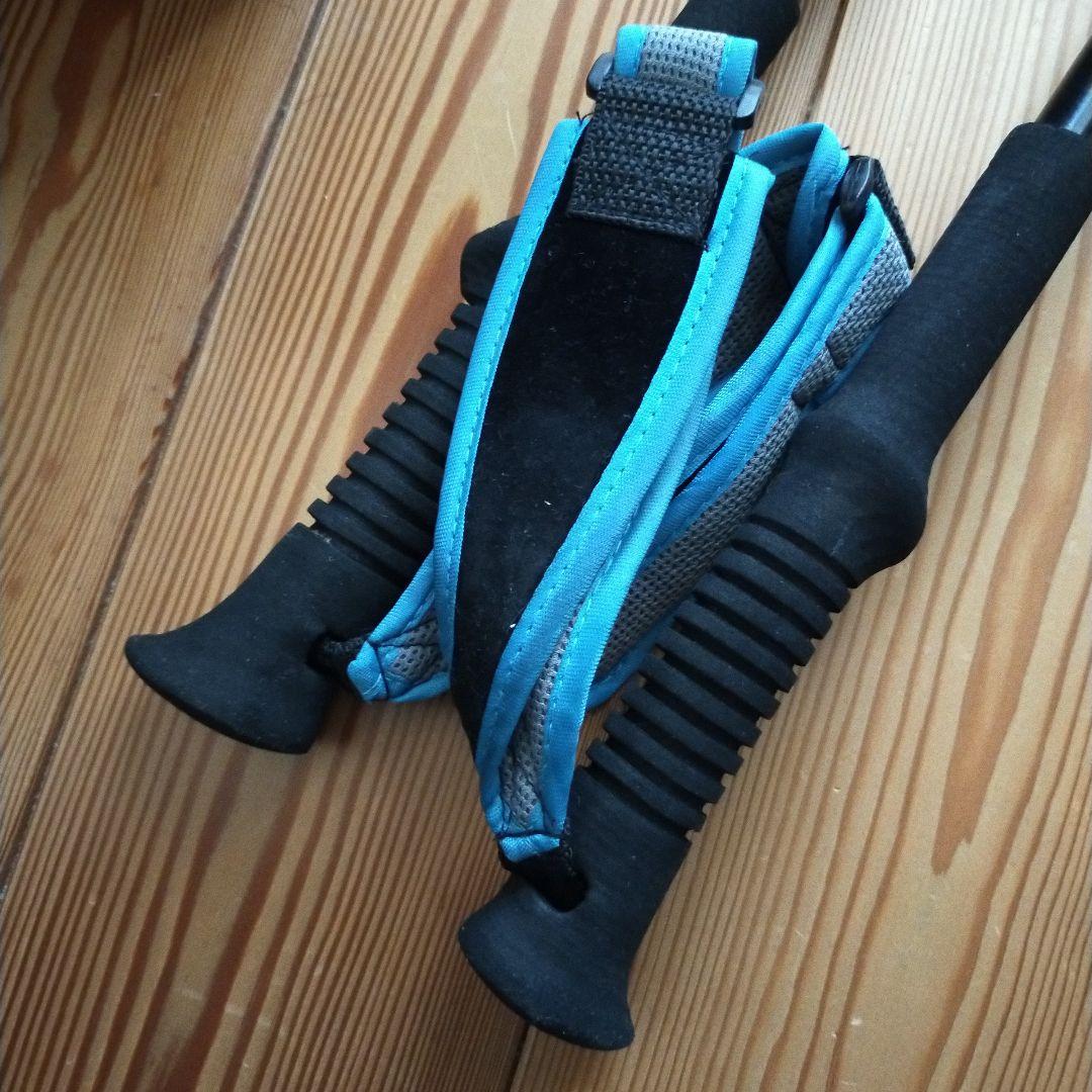 HUKOER スキー用伸縮ストック 110−135cm スキーポール