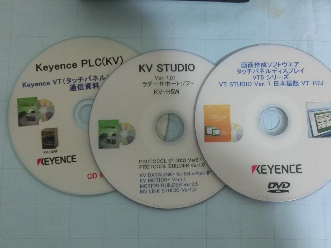 Keyence キーエンスPLC　KV700　タッチパネル　VT3-W4M　学習