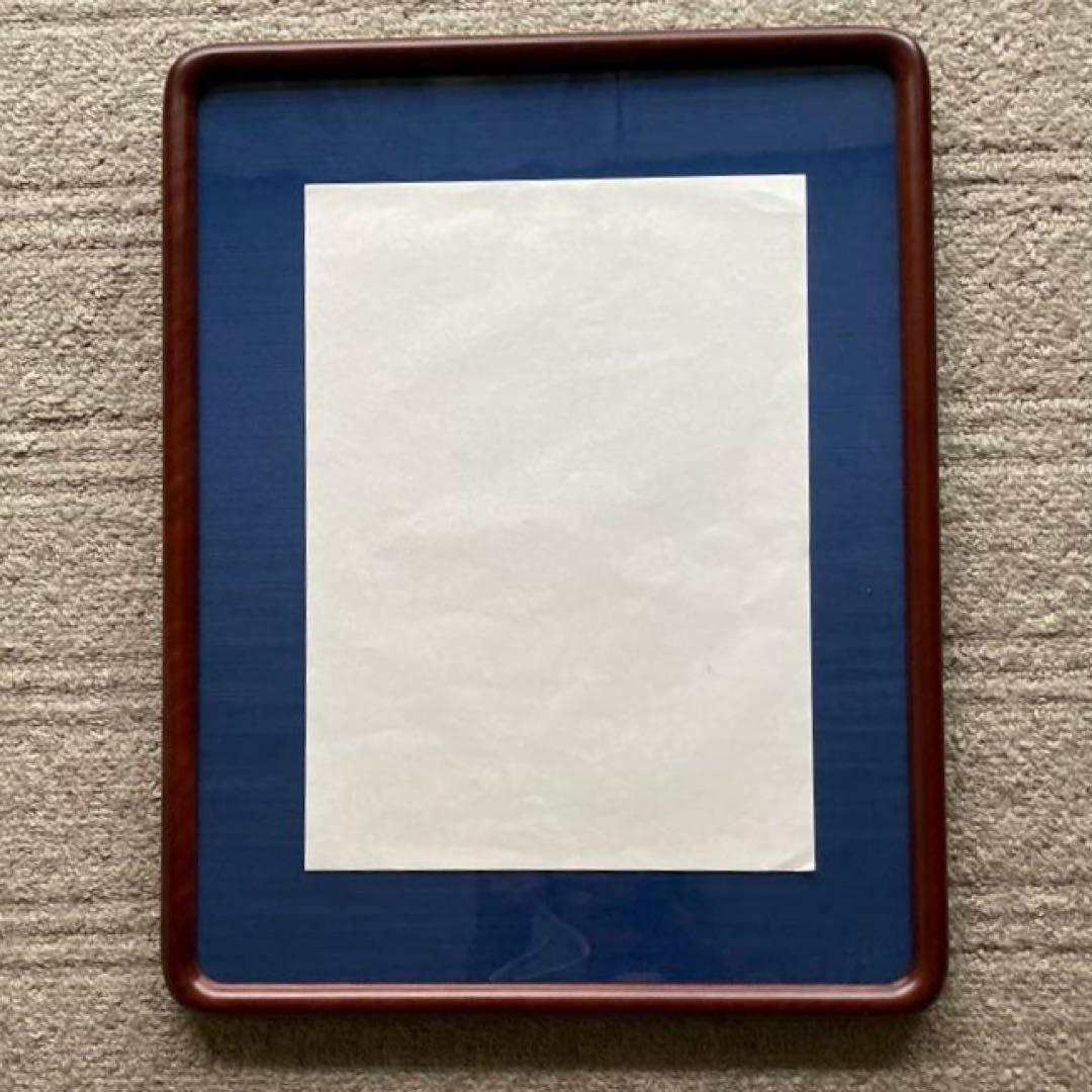 半紙額★女桑★隅丸★3面セット★縦横両用★書道用額縁★空額★和額★木製フレーム