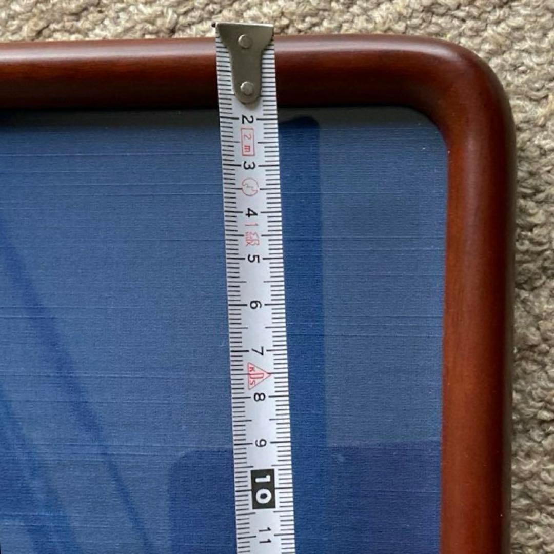 半紙額★女桑★隅丸★3面セット★縦横両用★書道用額縁★空額★和額★木製フレーム