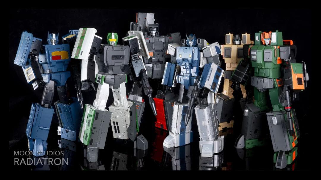 トレインボット風 ６体合体戦士ラディアトロン 新品未開封 トランスフォーマー