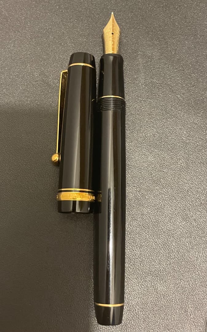 【稀少】18金ペン先　カスタム74 最初期型　中字　パイロット　万年筆