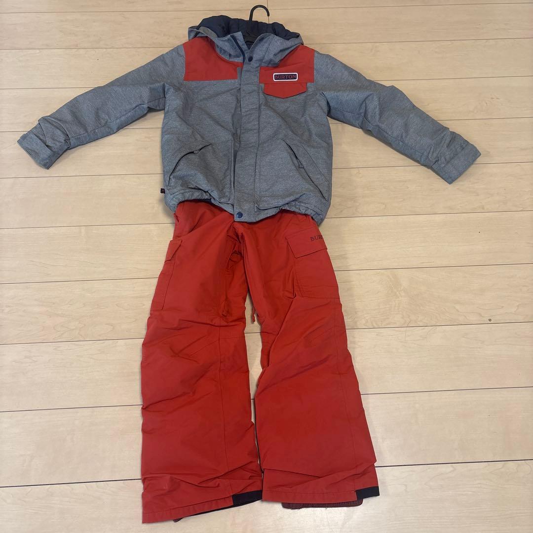 BURTON スノーボードウェア 子ども用 Mサイズ　上下