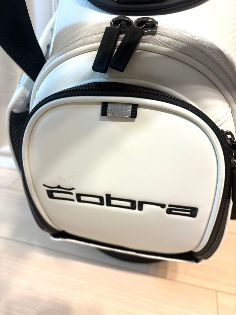 Cobra Vessel ゴルフバッグ ホワイト/ブラック