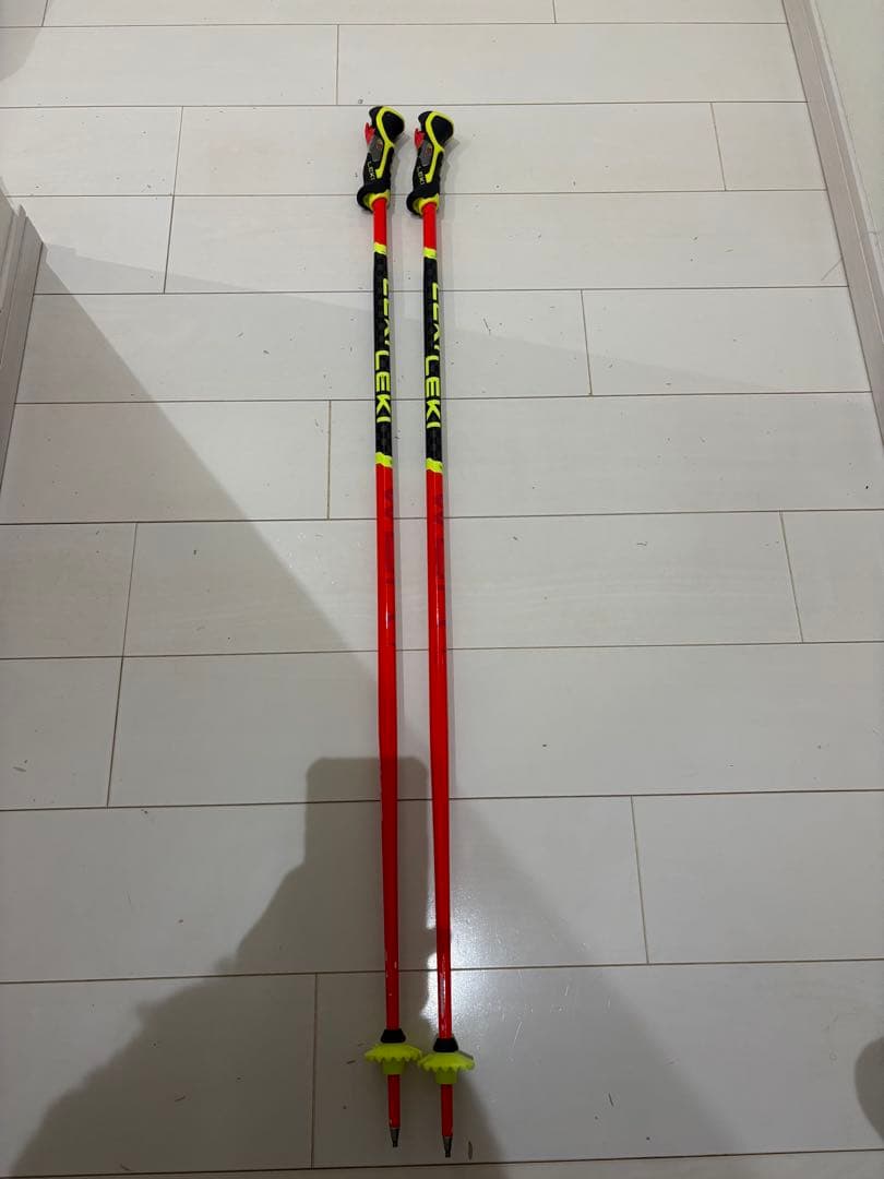 LEKI WCR TBS スキー　ストック　レキ　115ー46