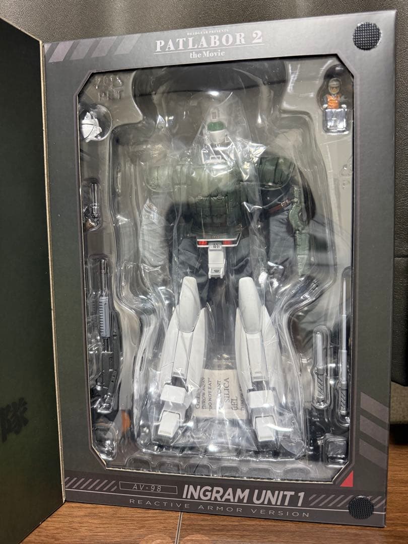 【threezeroロボ道】イングラム1号機リアクティブアーマー装備