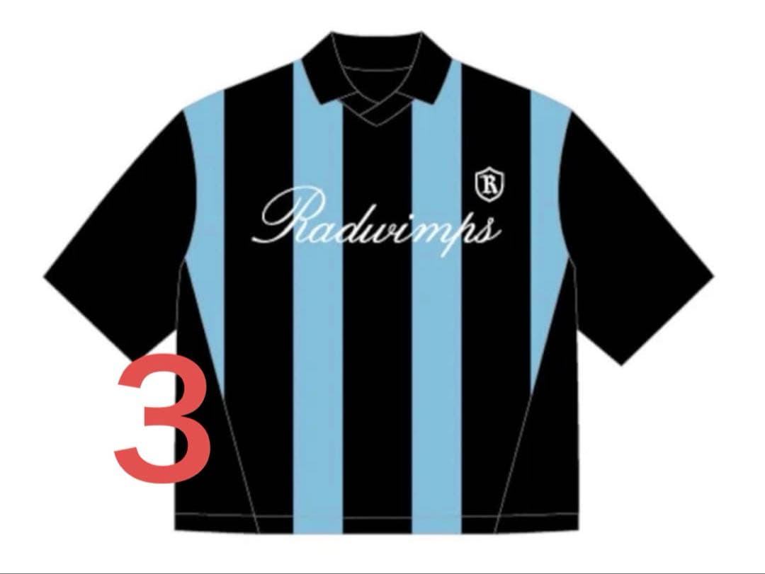 size3 RADWIMPS サッカーシャツ