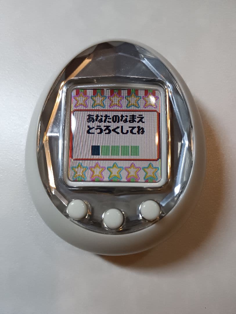 Tamagotchi iD ホワイト 動作確認、消毒済み 説明書付き