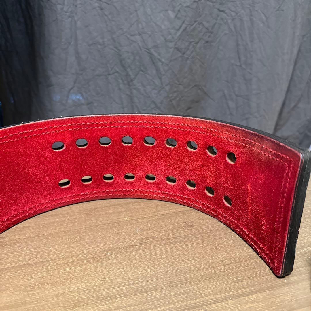 SBD トレーニング・パワーベルト ブラック/レッド