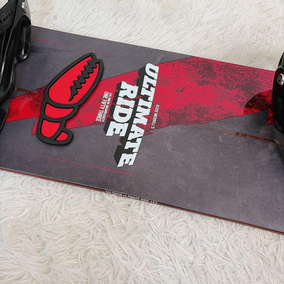 サロモン ULTIMATERIDE 153 PACT スノーボード3点セット