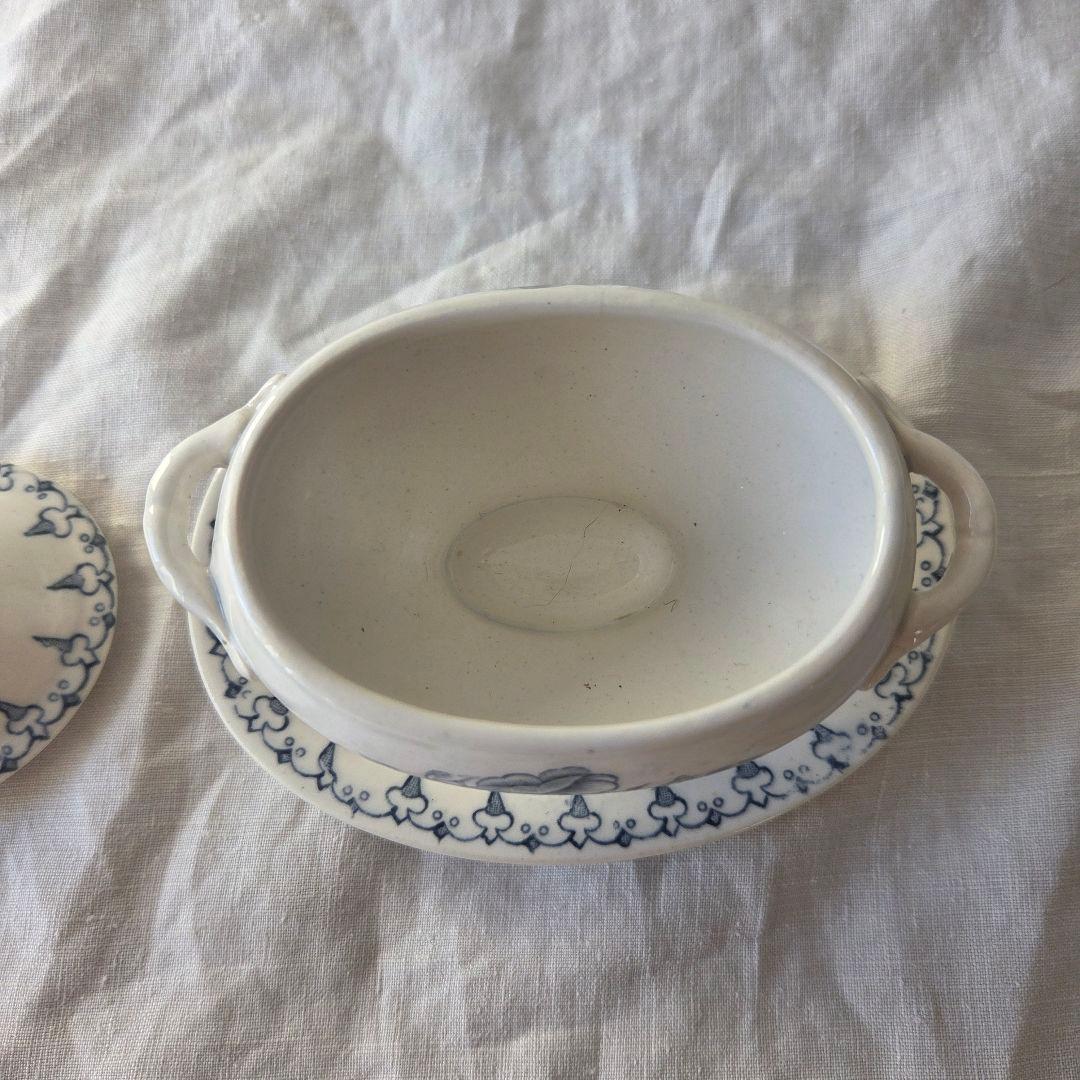 フランス　アンティーク　ムタディエ　FLORE　難あり