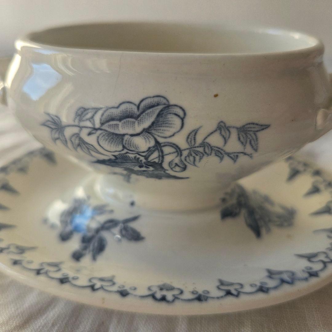 フランス　アンティーク　ムタディエ　FLORE　難あり