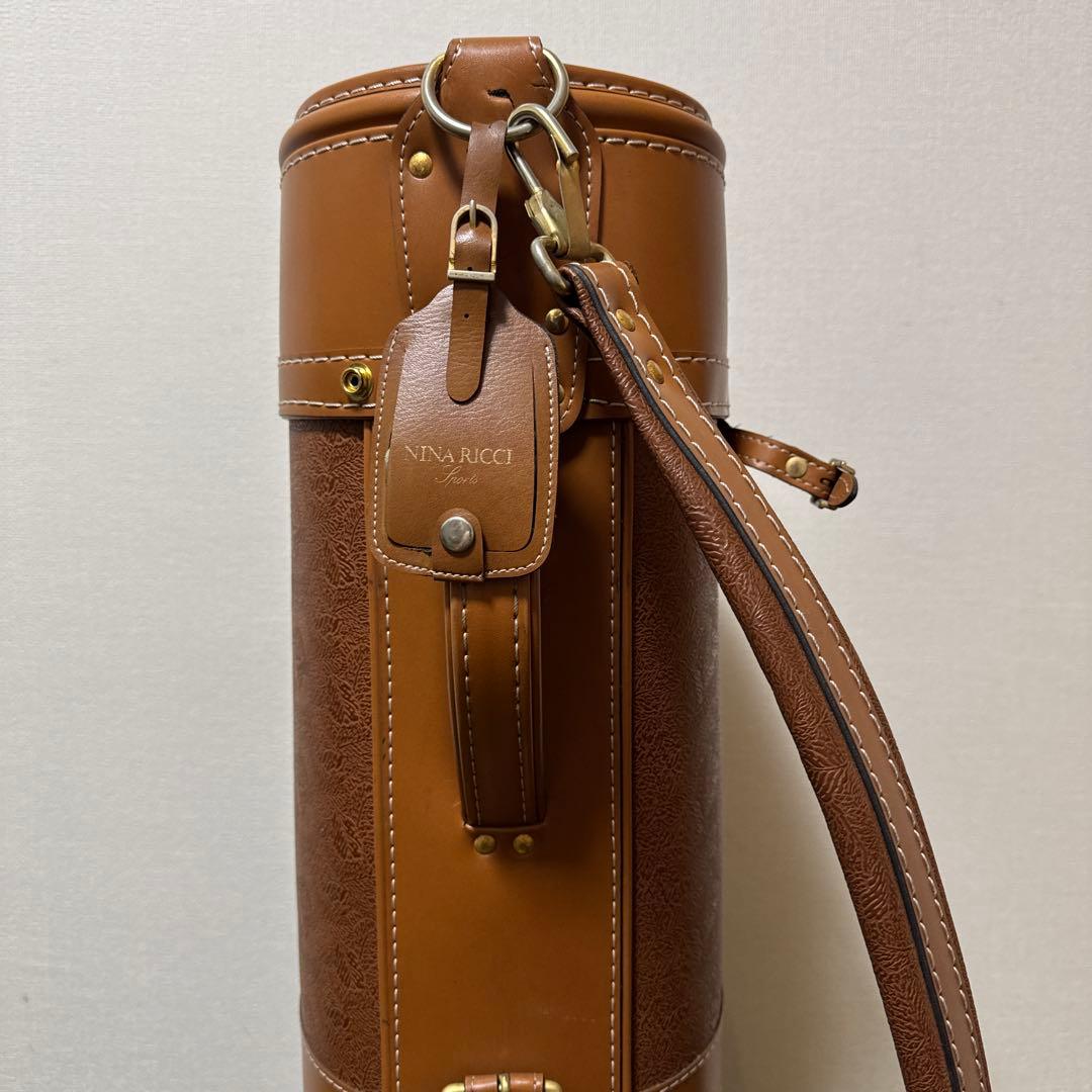 NINA RICCI ニナリッチ 革 キャディバッグ ビンテージ