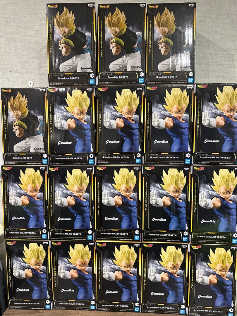 Grandista ドラゴンボール 魔人ベジータ 14個 ゴジータ 4個