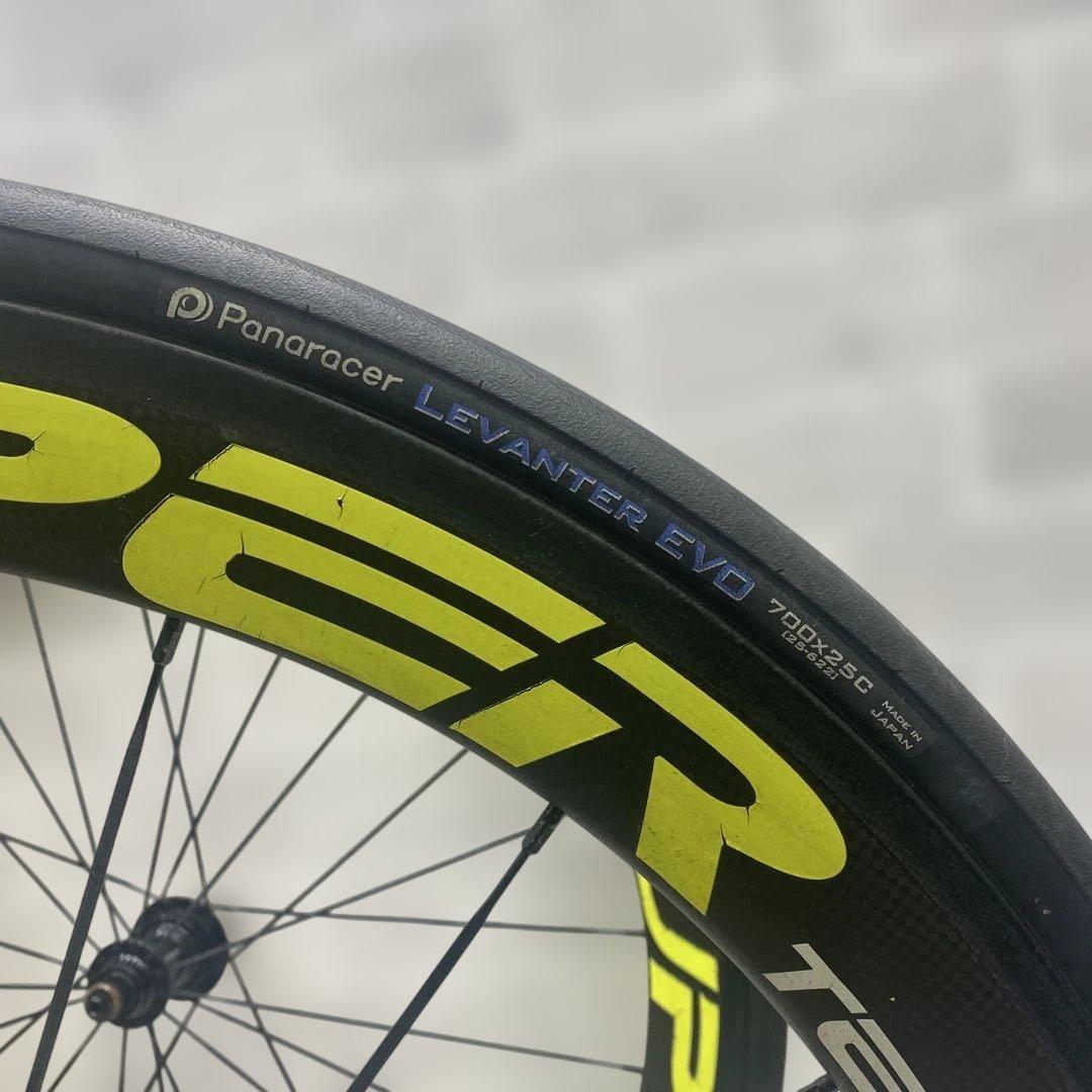 SUPER TEAM カーボンホイール クリンチャー 前後ホイール 11S