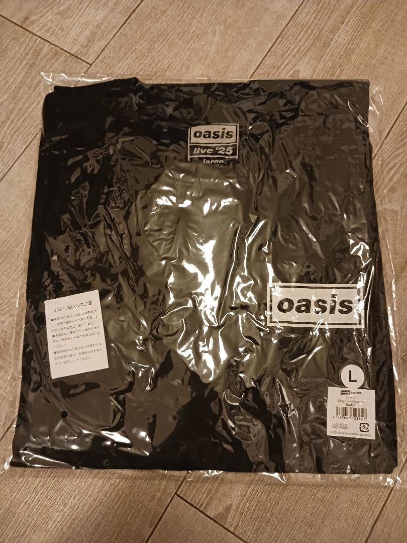 oasis live '25 Tシャツ Long Sleeve Lサイズ