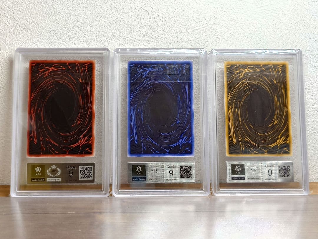 ARS9 シークレットレアカード　オベリスク オシリス ラー　G4-01他